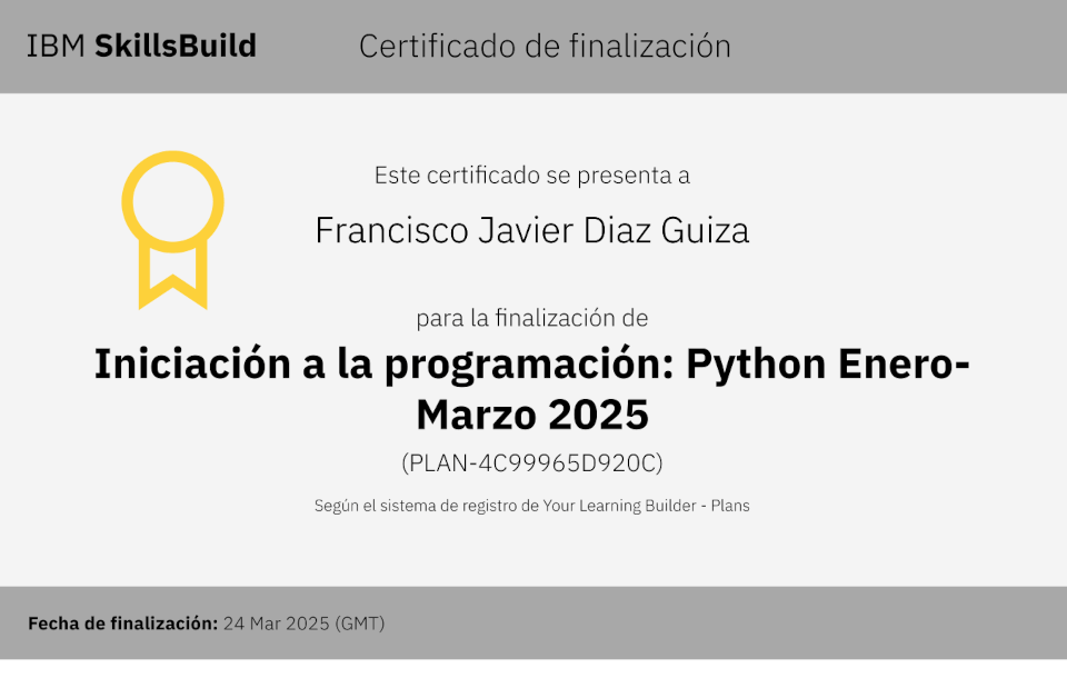 Iniciación a la programación