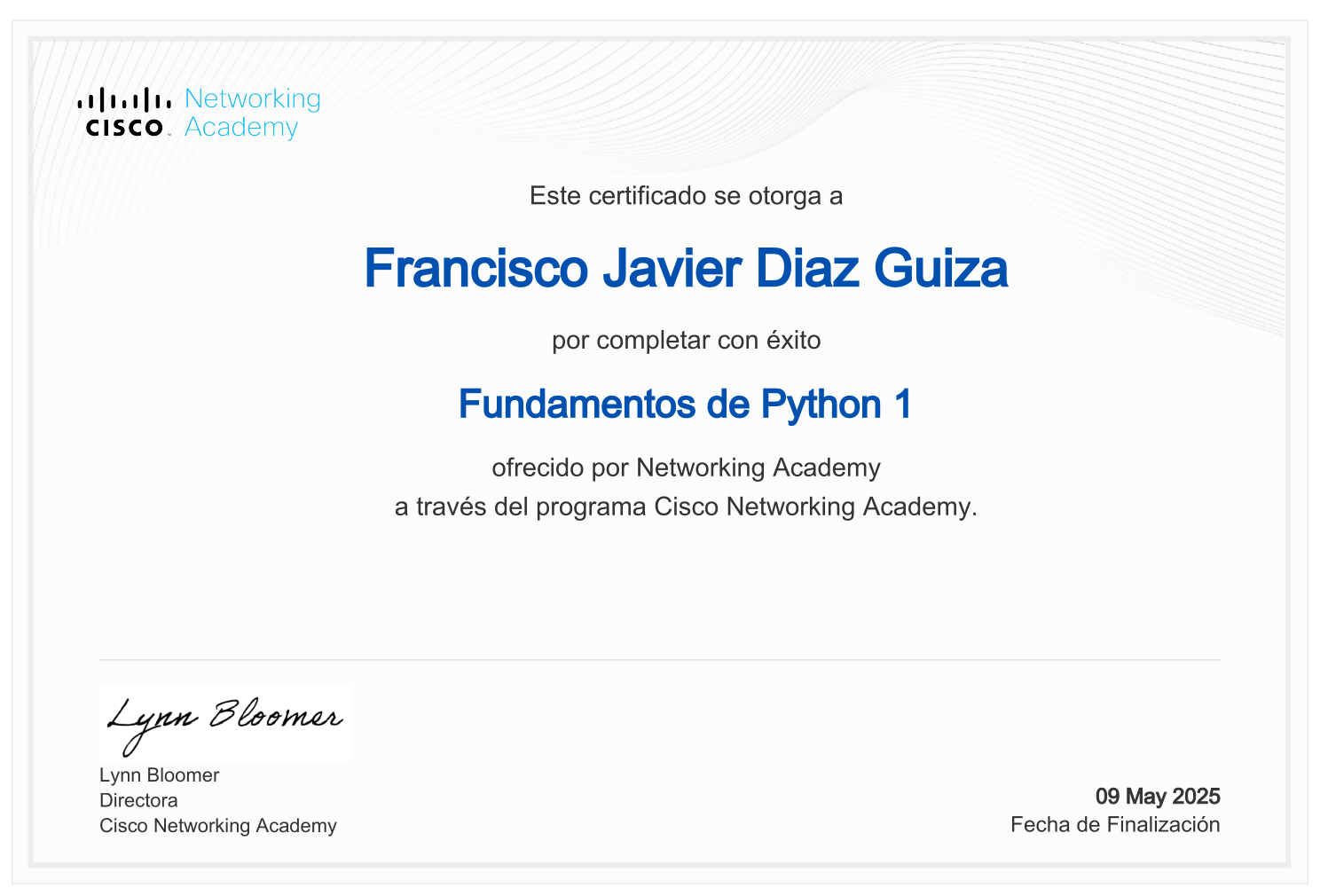 Fundamentos de Python 1 (Cisco Networking Academy)