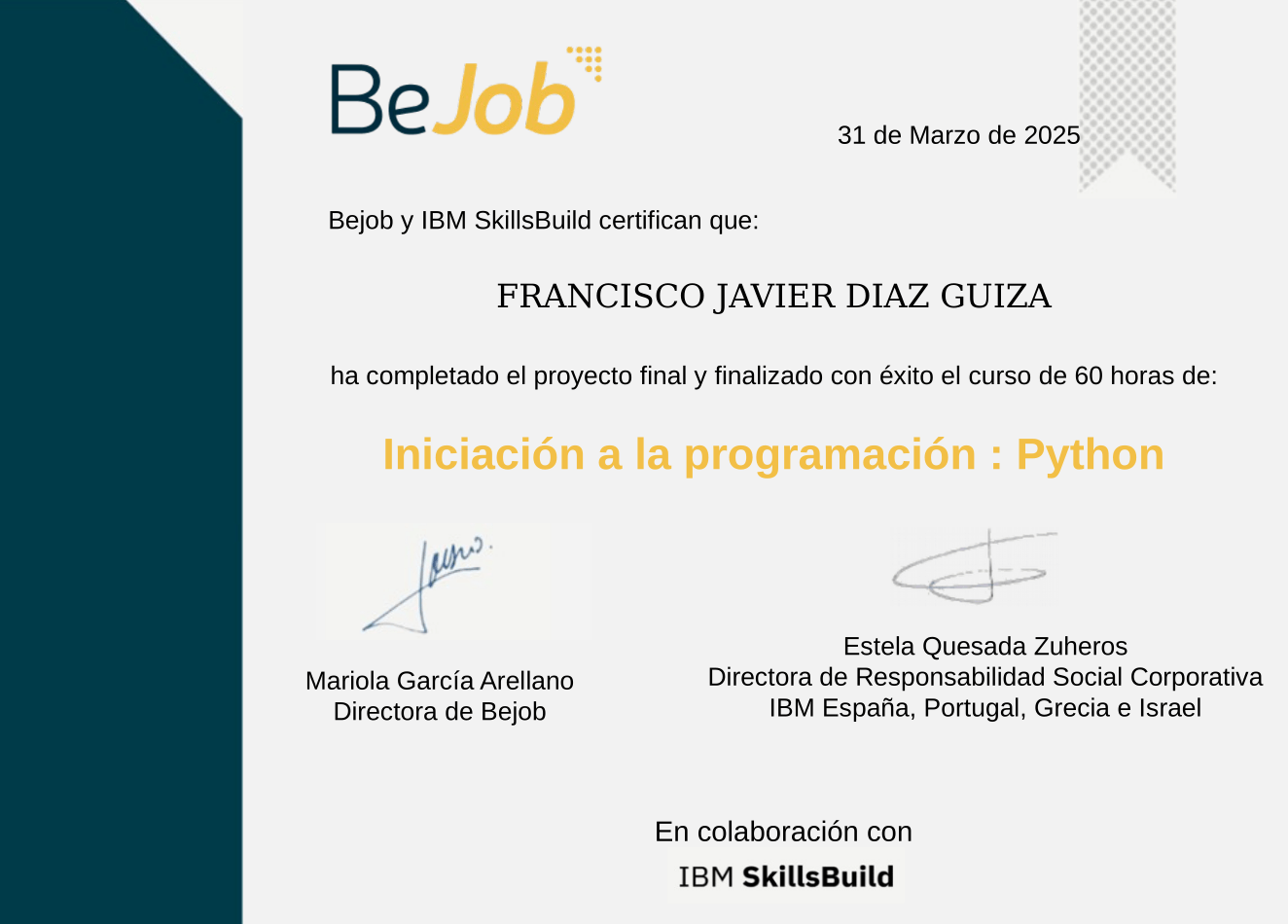 Iniciación a la Programación: Python